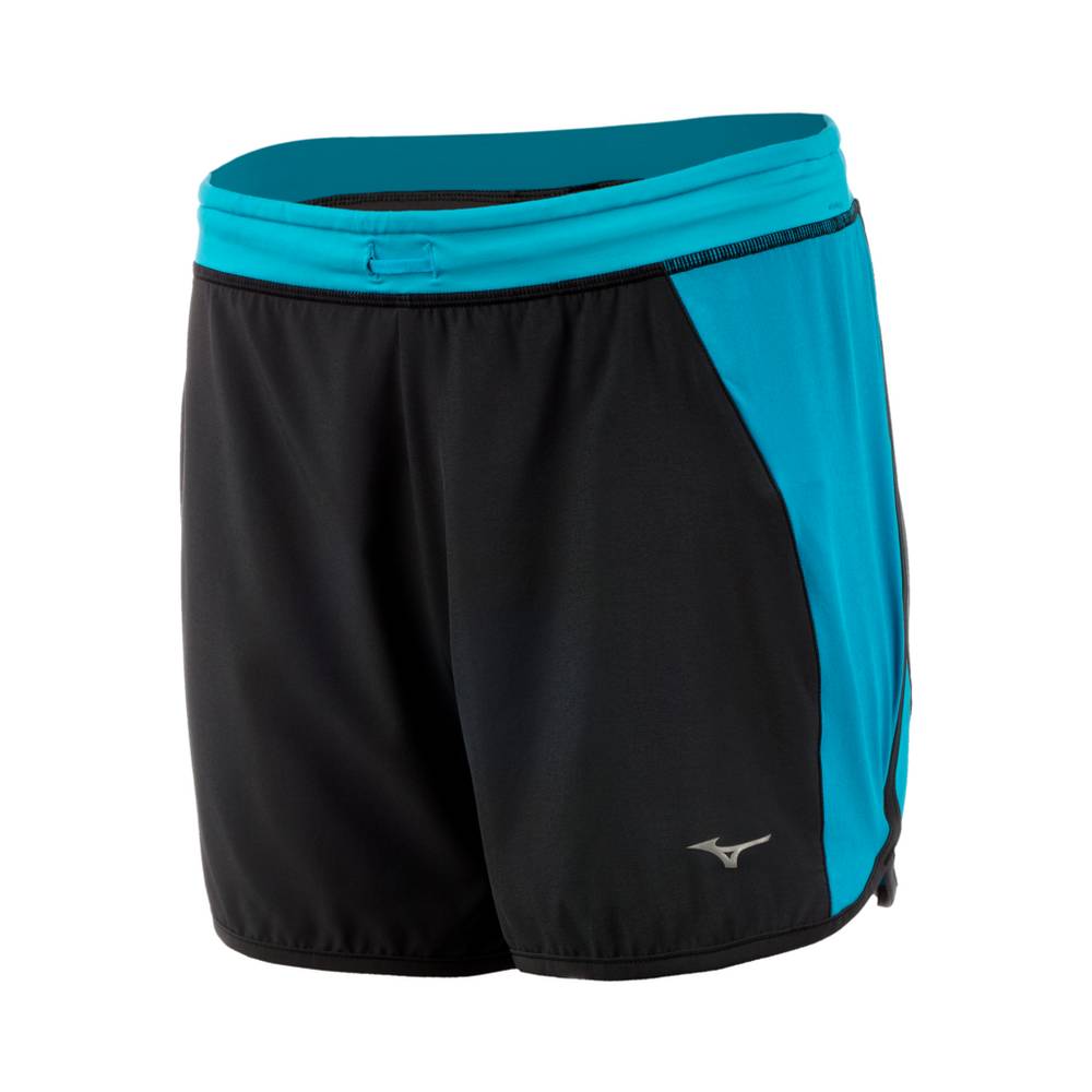 Pantaloncini Mizuno Running ALPHA 4.0 Donna - Nere - 26835-CWAH